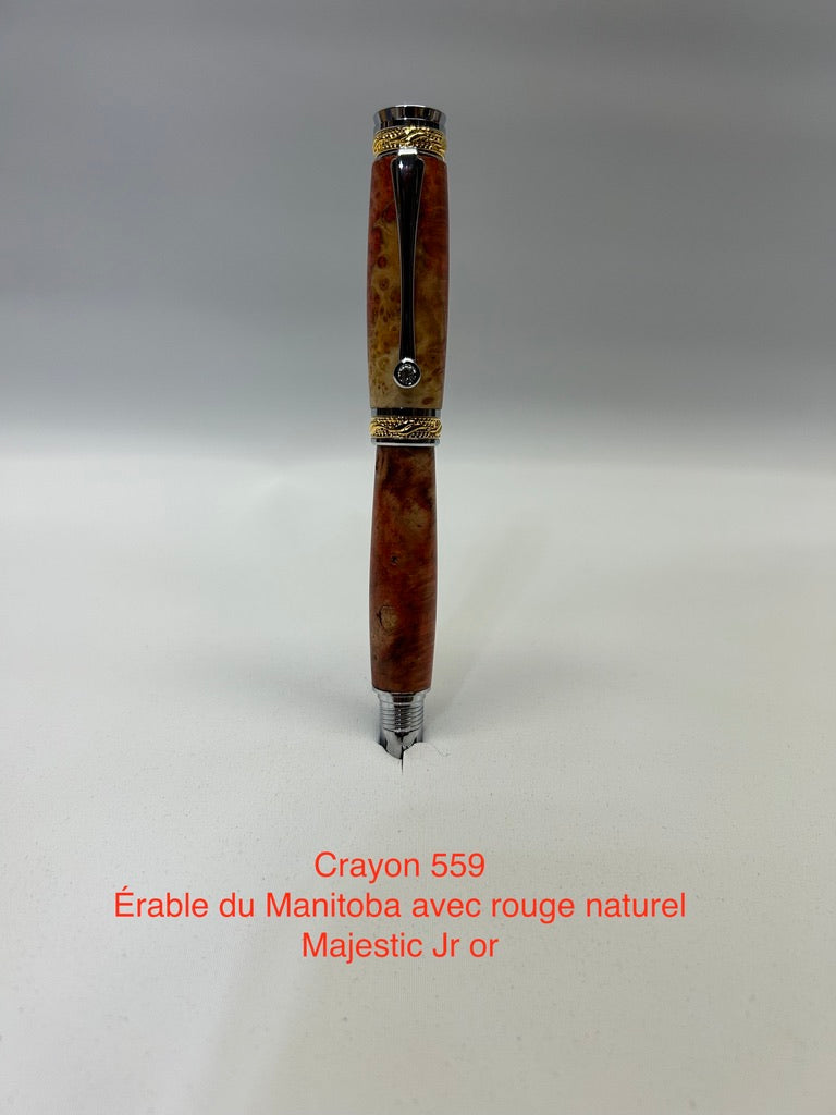#559 - Majestic jr, érable du Manitoba rouge et or