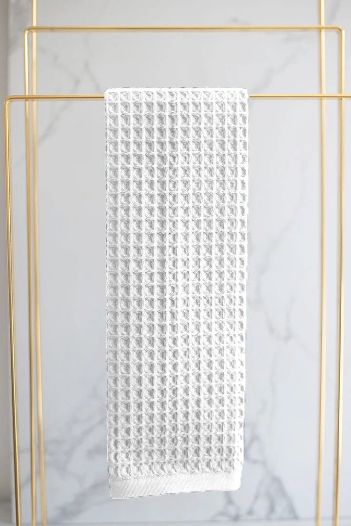 Serviette d'invité en coton gaufré Jacki