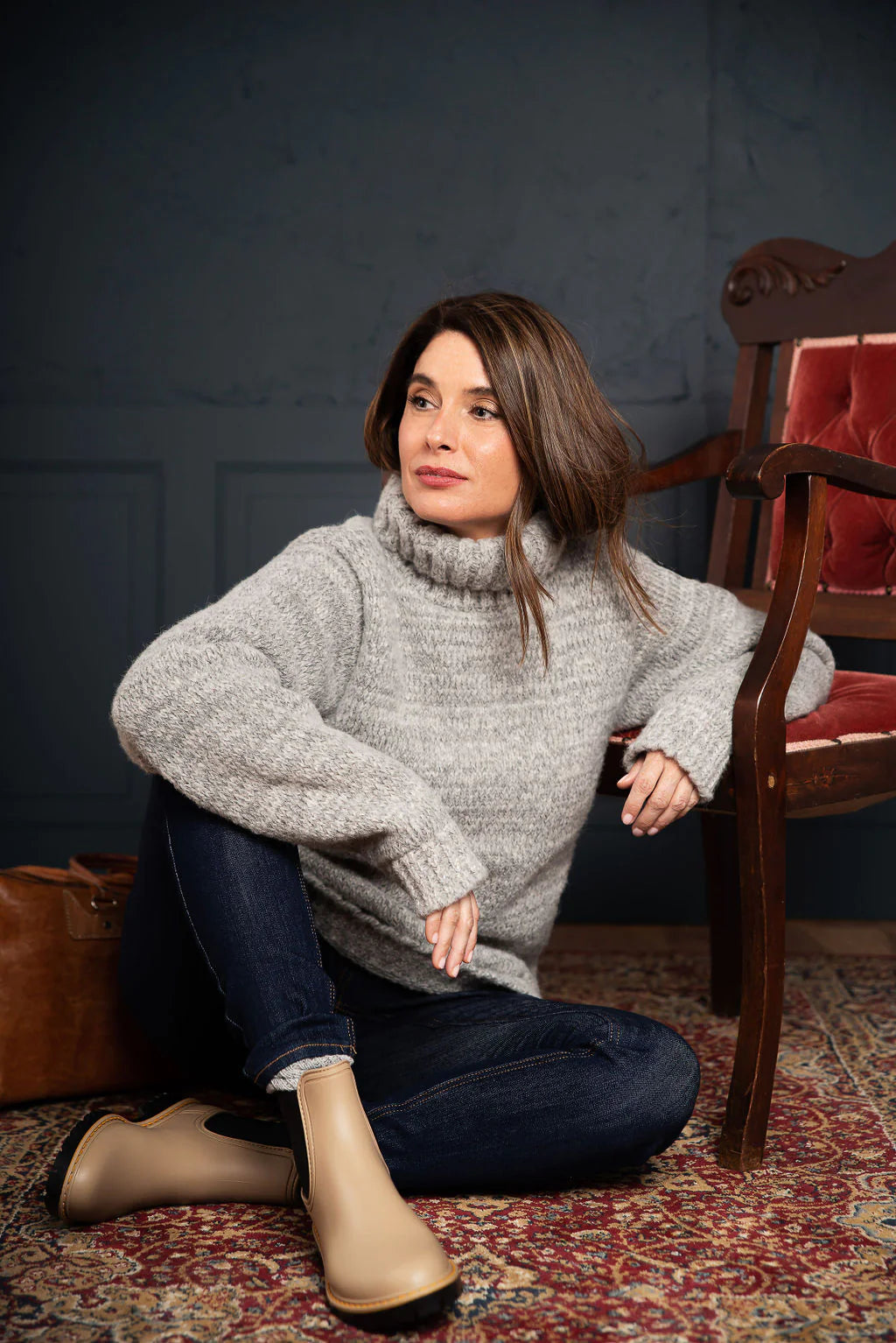 Chandail col roulé Okanagan