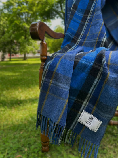 Couverture tartan du Château Frontenac