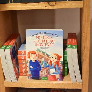 Livre '' Mystères au Château Frontenac''