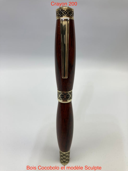 #200 - Sculpte, bois cocobolo