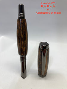 Algonquin, Bocole wood and gun metal