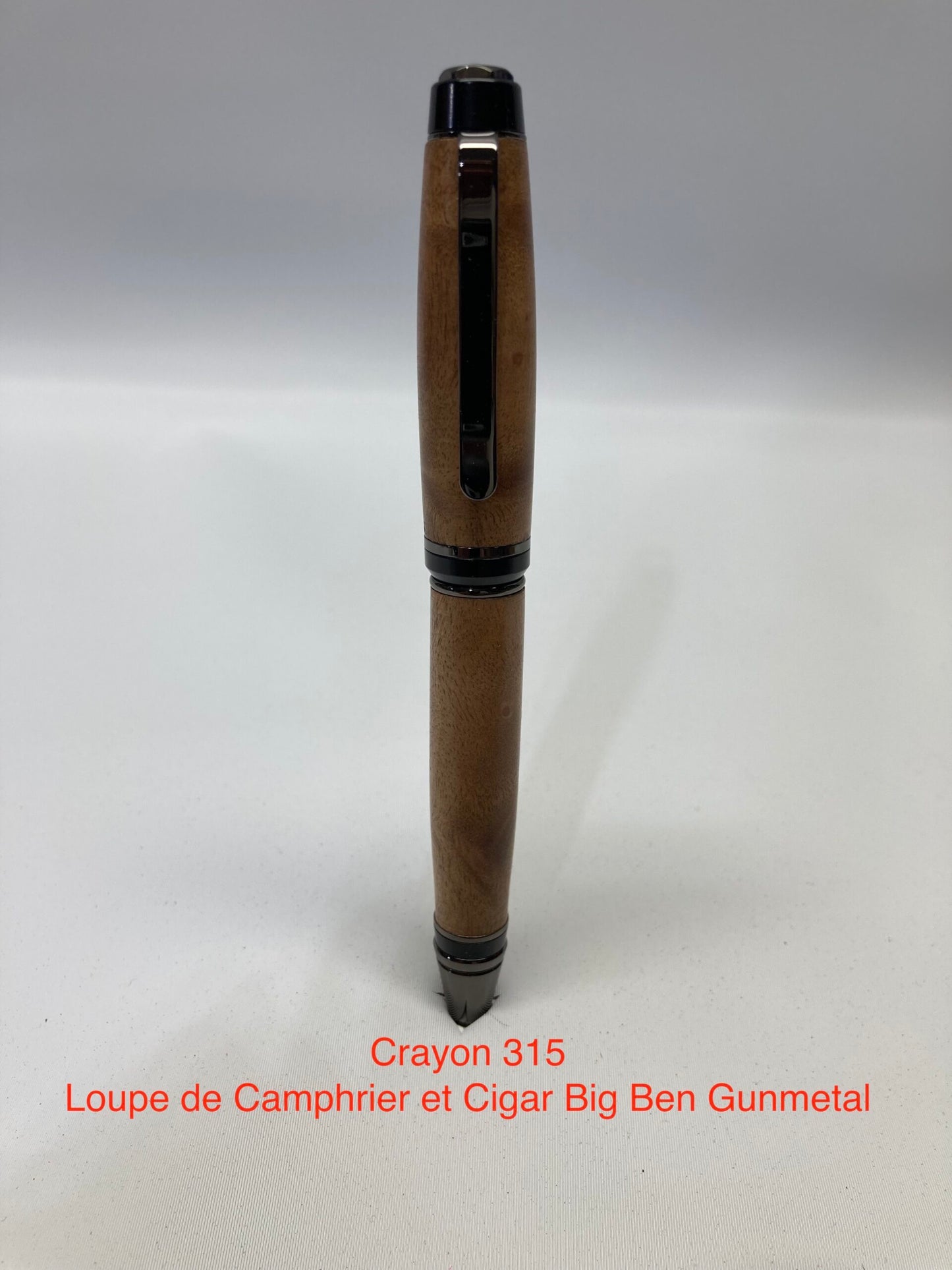 #315 - Cigare Big Ben, loupe de camphrier et gun métal