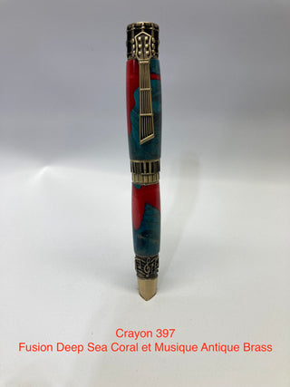 #397 - Musique, fusion deep sea coral et antique brass