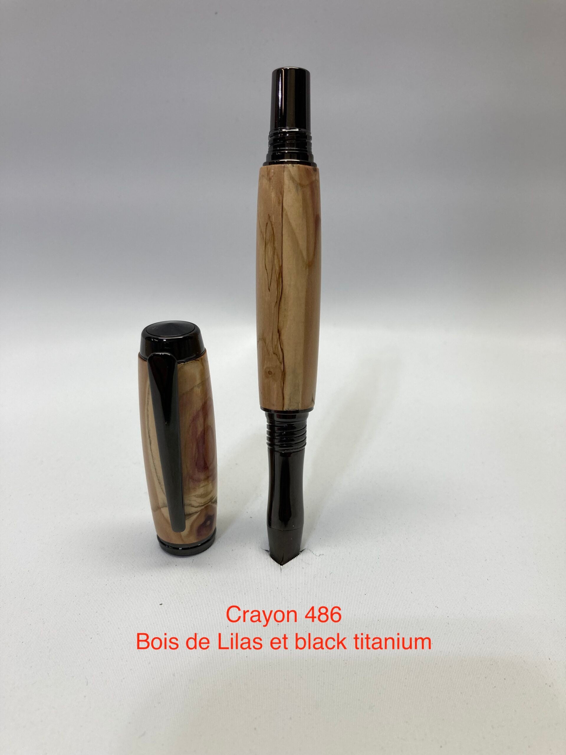 Algonquin, lilac wood and black titanium