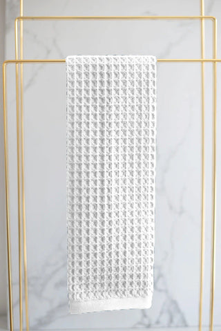Jacki waffle cotton guest towel