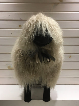 Mouton beige pâle