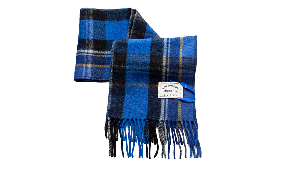 Foulard  exclusif 125e anniversaire Tartan du Château Frontenac