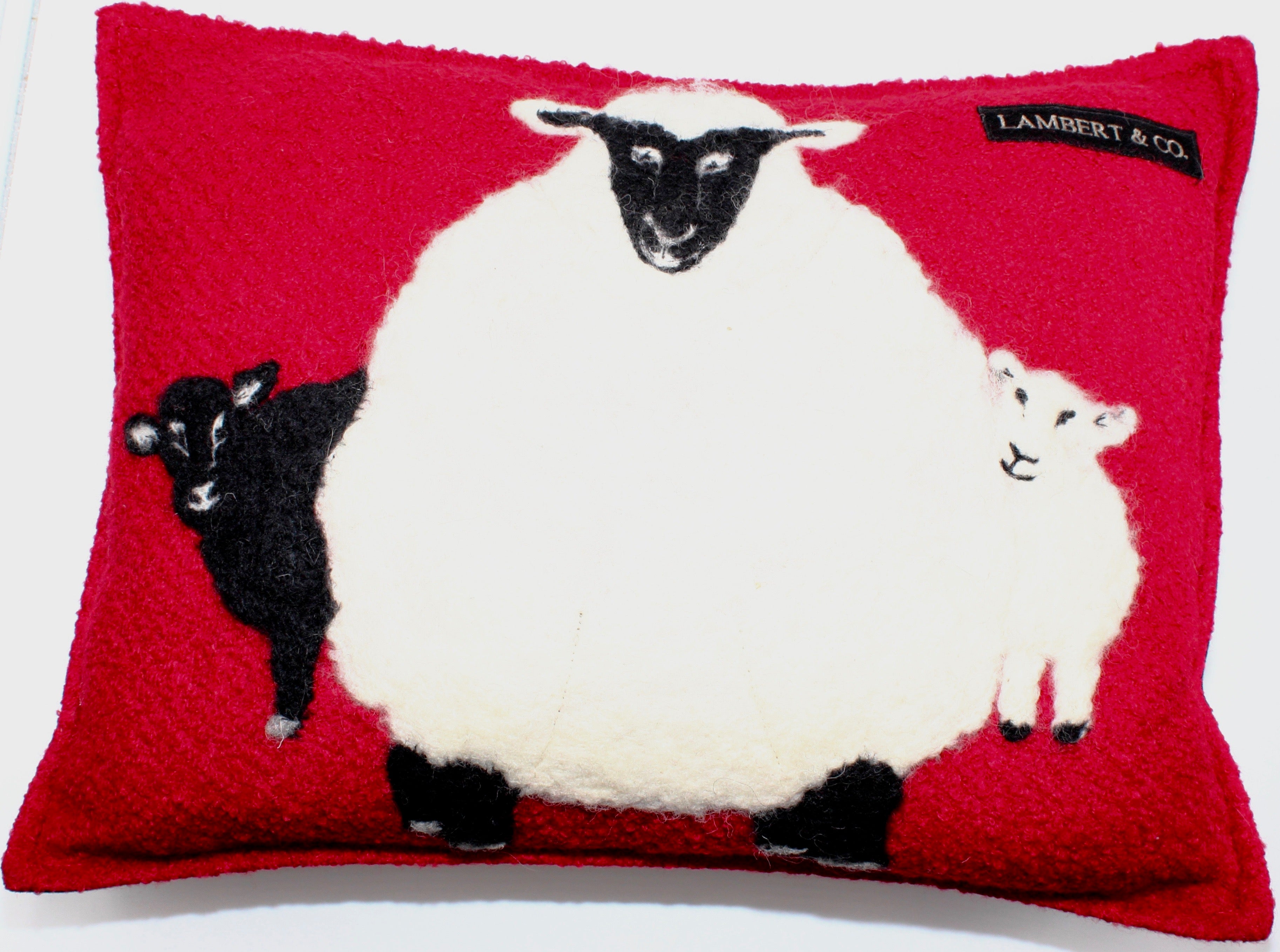 Natural sheep cushions